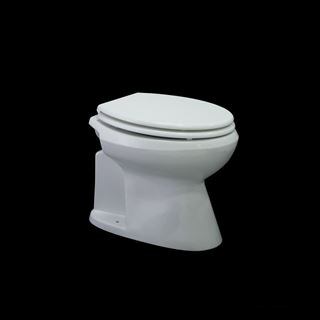 Imagen de Inodoro corto nórdico blanco salida 20cm