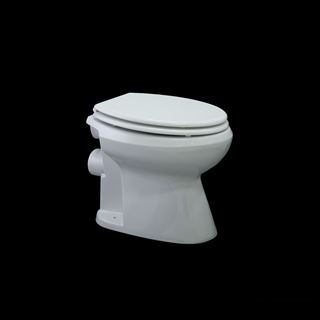 Imagen de Inodoro corto nórdico blanco salida horizontal