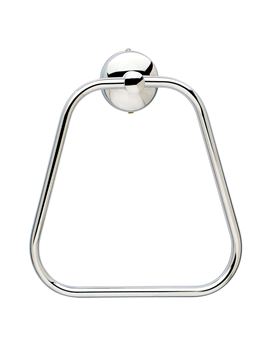 Imagen de Porta toalla trapecio cromo