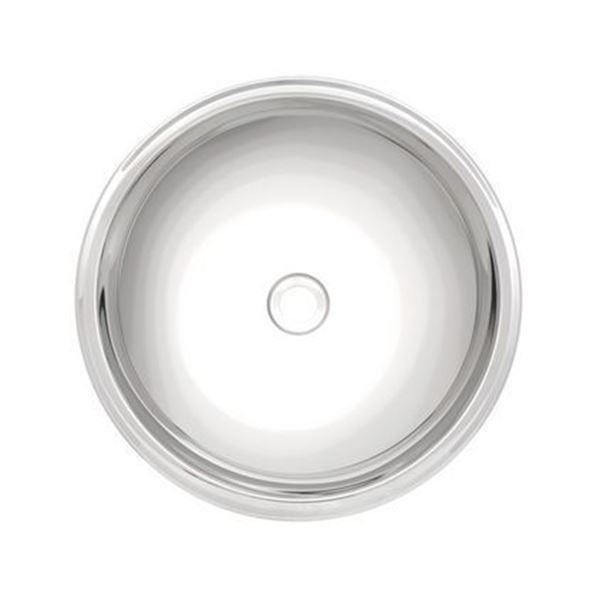 Imagen de Bacha redonda en acero inoxidable 30x11,4