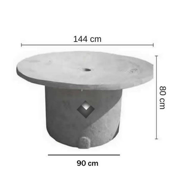 Imagen de Base completa para tanque aprobado 2000 lts