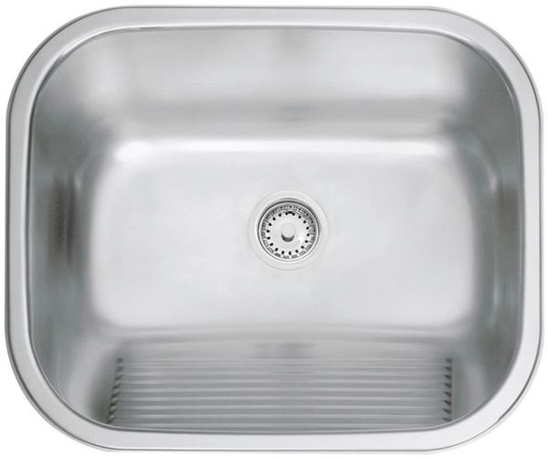 Imagen de LAVADERO DE EMPOTRAR 50x40x23 CON VÁLVULA 3½ tramontina