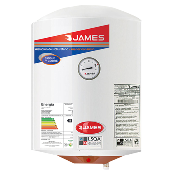 Imagen de Termotanque cobre 40lts James