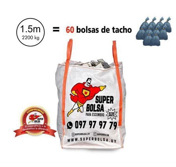 Imagen de Bolsa Escombro  1.5 mt³ Super Bolsa